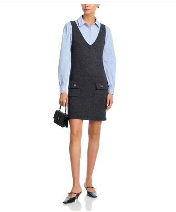 CINQ À SEPT Dresses & Skirts - Chic CINQ À SEPT Vivianne Layered Look Dress - Size XS (NEW with Tags)